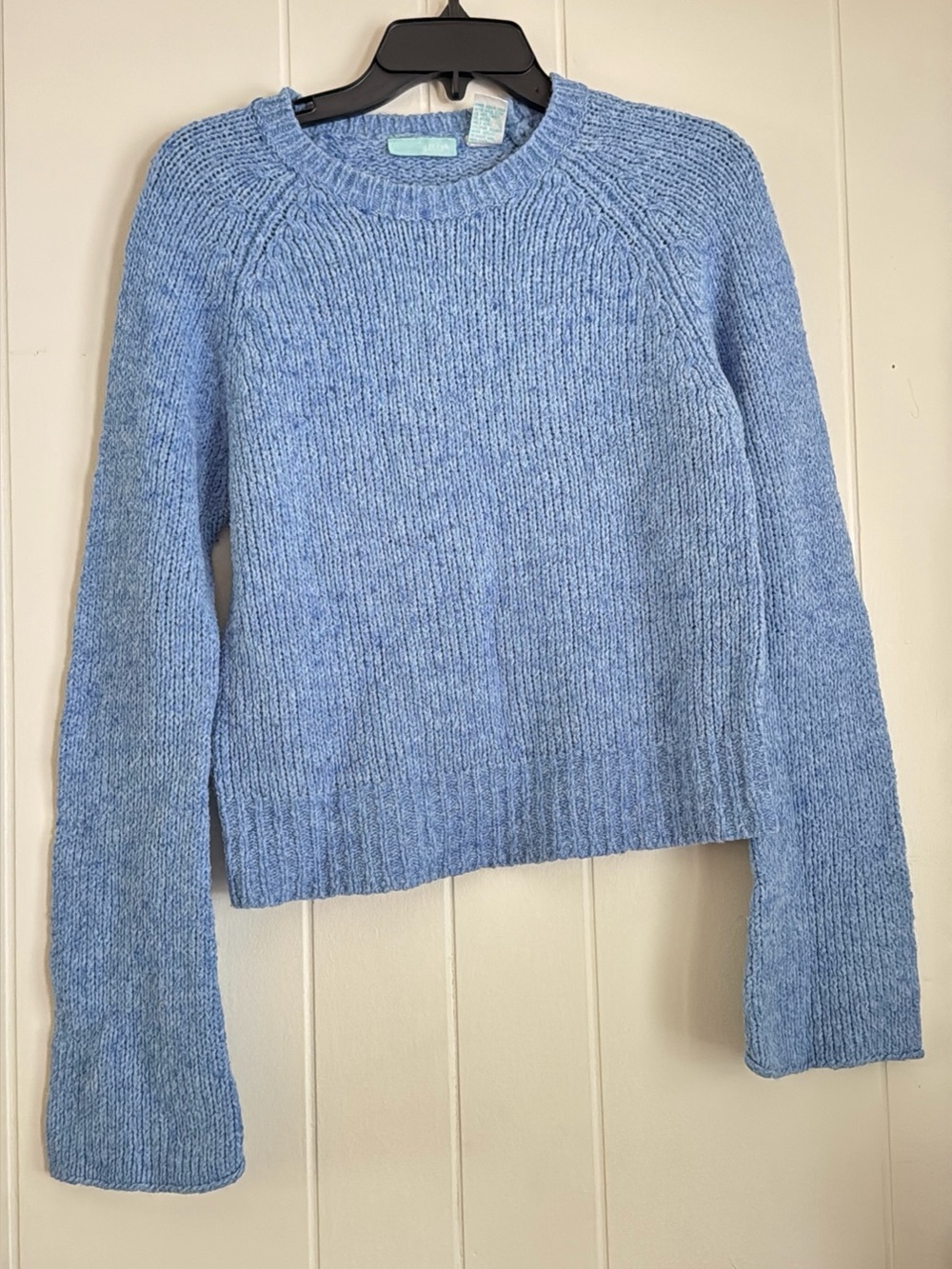 Vintage Delia*s Y2K Powder Blue Wool Blend Sweater